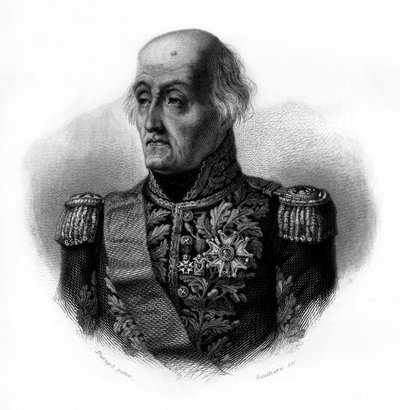 Portrait de Bon-Adrien Jeannot de Moncey - Anonymous Anonymous