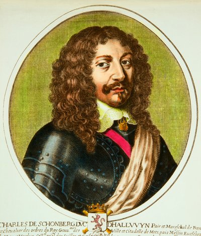 Portrait de Charles de Schomberg (1601-1656) duc d