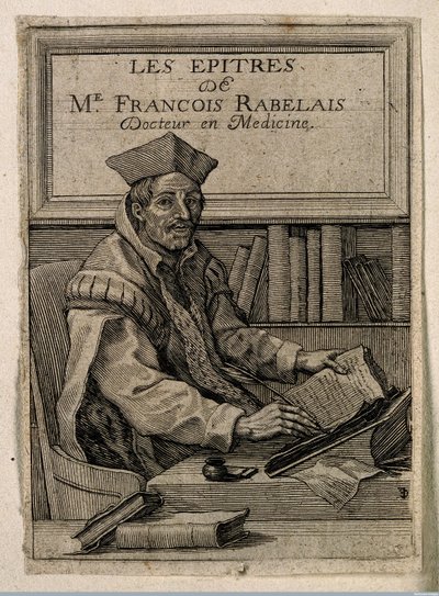 Portrait de François Rabelais (1494-1553) - Anonymous Anonymous