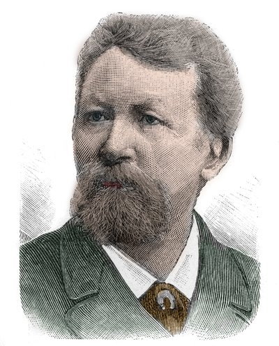 Portrait de Friedrich Gerhard Rohlfs (1831-1896) géographe, explorateur, auteur et aventurier allemand - Friedrich Gerhard Rohlfs, géographe allemand, explorateur de l