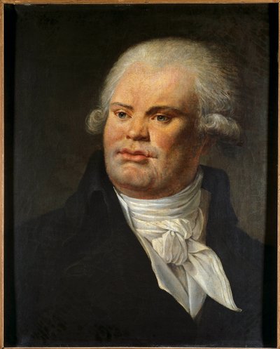 Portrait de Georges Danton (1759 - 1794) orateur et politicien - Anonymous Anonymous