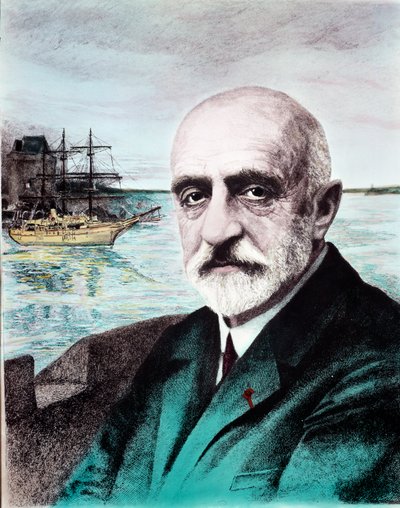 Portrait de Jean-Baptiste Charcot (1867-1936), médecin, explorateur des zones polaires - Anonymous Anonymous