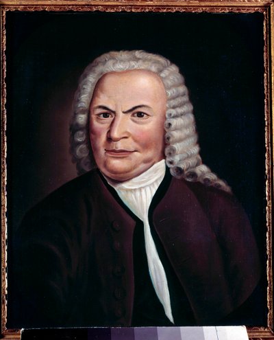Portrait de Jean-Sébastien Bach - Anonymous Anonymous