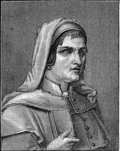 Portrait de Lelio Orsi (1511-1587), peintre italien. Gravure de 1859 dans "Les galeries de l