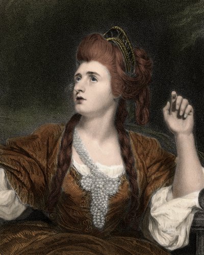 Portrait de Sarah Siddons - Anonymous Anonymous
