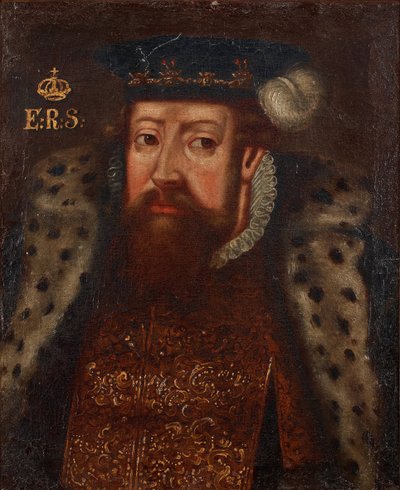 Portrait du roi Éric XIV de Suède (1533-1577) - Anonyme - vers 1700 - Collection privée - Anonymous Anonymous
