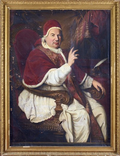 Portrait du Pape Benoît XIV (1675-1758) - Anonymous Anonymous