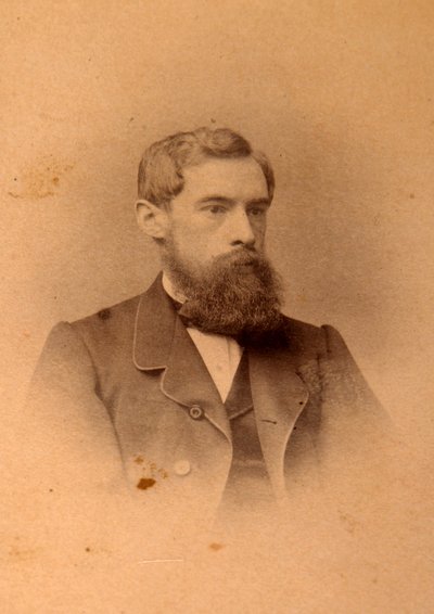 Portrait du collectionneur, mécène et fondateur de la galerie Pavel Mikhailovich Tretyakov (1832-1898). Photo Albumin - Anonymous Anonymous