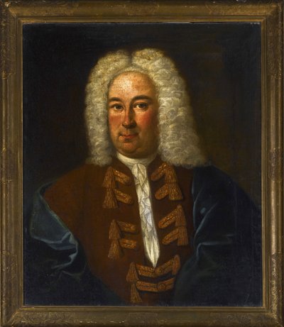 Portrait du compositeur Georg Friedrich Haendel (1685-1759) - Anonymous Anonymous