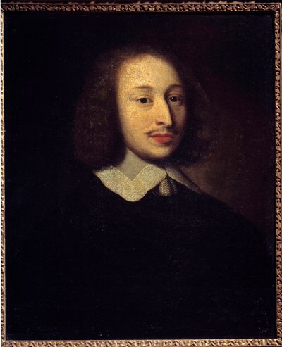 Portrait présumé de Blaise Pascal, savant et écrivain - Anonymous Anonymous