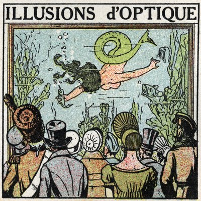 Réflexion de la lumière : illusion d
