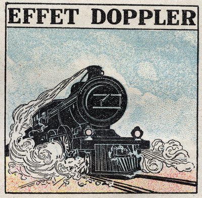 Énergie sonore : effet Doppler mis en évidence en 1842 par Christian Andreas Doppler (1803-1853). Le sifflet d