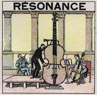 Énergie sonore : résonance utilisée dans l