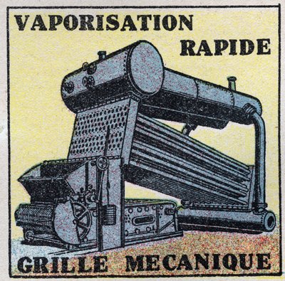 Générateurs de vapeur : grille mécanique permettant le chargement automatique d