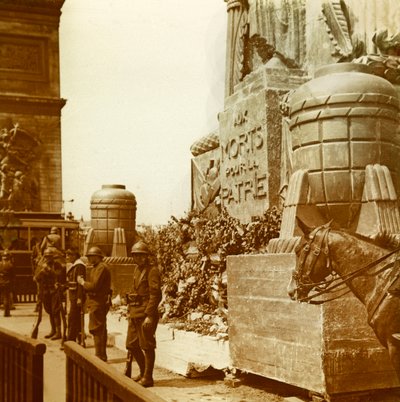 Plaque de verre stéréoscopique sur la Première Guerre mondiale - Anonymous Anonymous