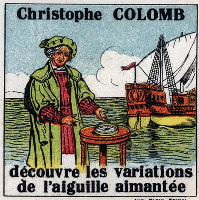 Magnétisme terrestre : Christophe Colomb (1451-1506) découvre les variations de l