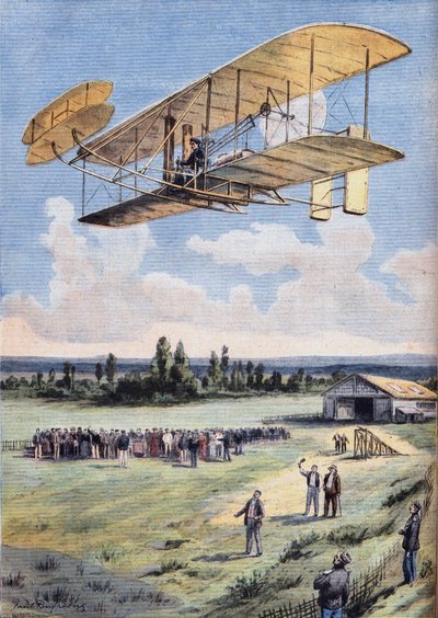 Les hommes volants : les expériences de Wilbur Wright (1867-1912) au-dessus de l