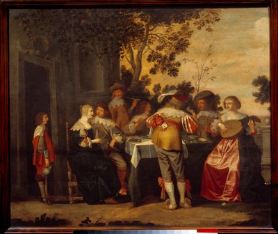 La scène galante - Anonymous Anonymous