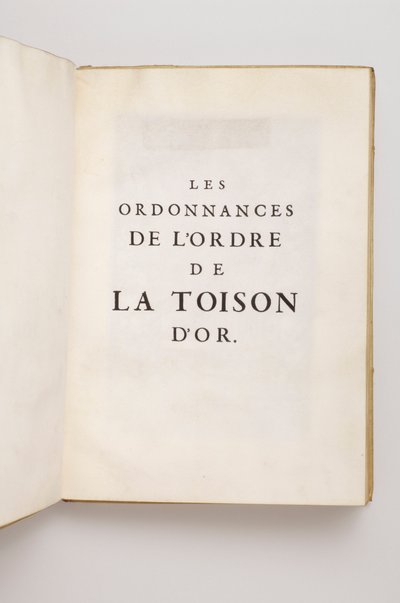 Les ordonnances de l