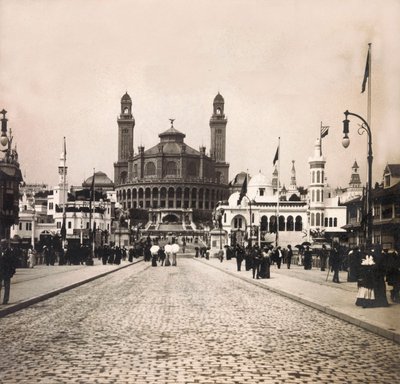 Exposition Universelle de 1900 à Paris : Le Trocadéro - Collection privée - Anonymous Anonymous