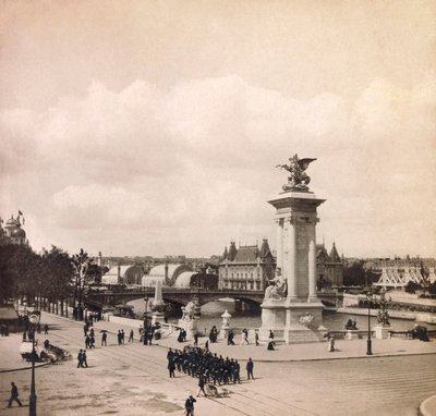 Exposition Universelle de 1900 à Paris : Pylône du pont Alexandre III - Anonymous Anonymous