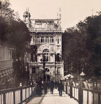 Exposition Universelle de 1900 à Paris : Le Pavillon de la Presse - collection privée - Anonymous Anonymous