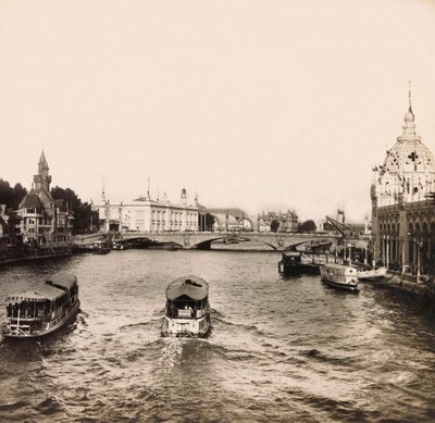 Exposition Universelle de 1900 à Paris : Le pont de l