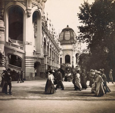 Exposition Universelle de 1900 à Paris : Vue prise au Champs de Mars - Collection privée - Anonymous Anonymous