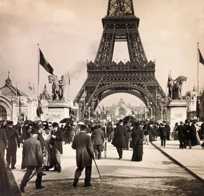 Exposition Universelle de 1900 à Paris : Vue prise au Champ de Mars - Collection privée - Anonymous Anonymous