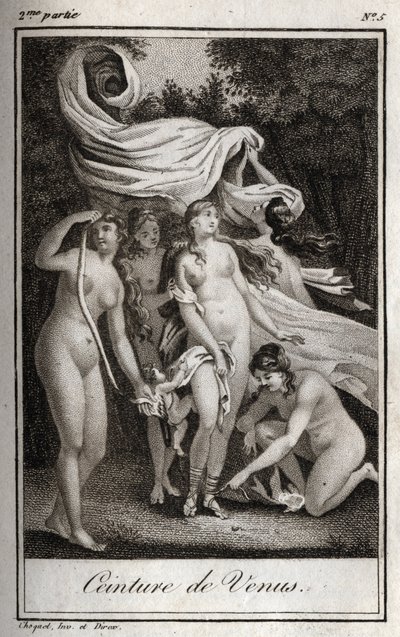 Ceinture de Vénus : Alors que la bataille continue à profiter aux Troyens, Junon utilise la ceinture de Vénus pour charmer Jupiter, et le sommeil pour l