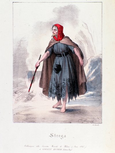 Personnage de sorcière dans Macbeth, opéra de Giuseppe Verdi - Anonymous Anonymous