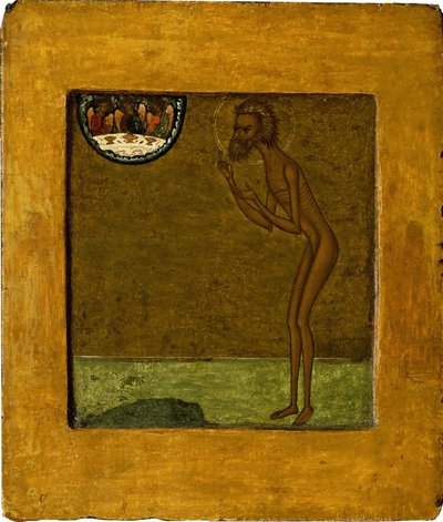 Basile le Bienheureux, fin du XVIe siècle - Anonymous Russian icon painter