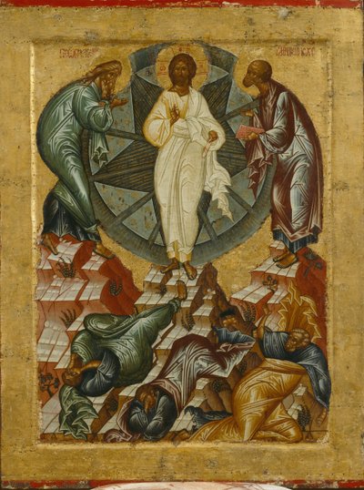 La Transfiguration de Jésus, 1497 - Anonymous Russian icon painter