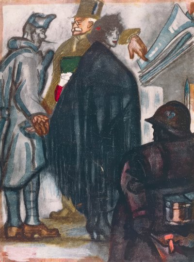 Sonnino à Versailles - Anselmo Bucci