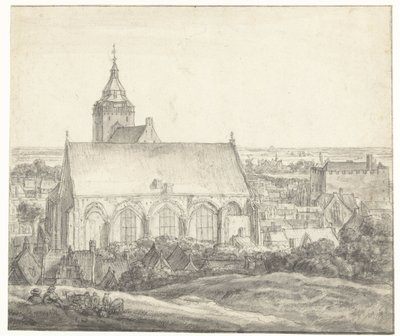 Église Buurkerk à Utrecht - Anthonie Waterloo