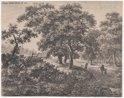 Les trois arbres, 17ème siècle - Anthonie Waterloo