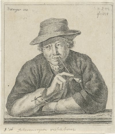 Homme fumant - Anthonie Willem Hendrik Nolthenius de Man