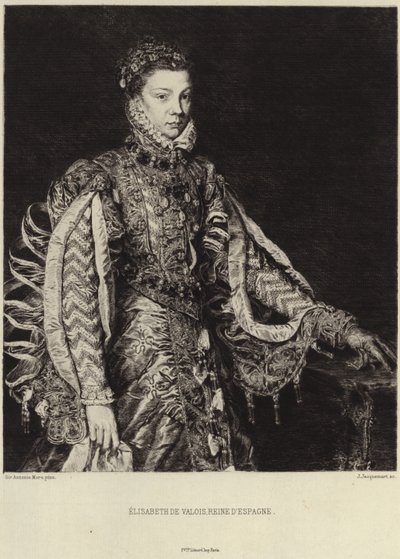 Élisabeth de France - Anthonis van Dashorst Mor