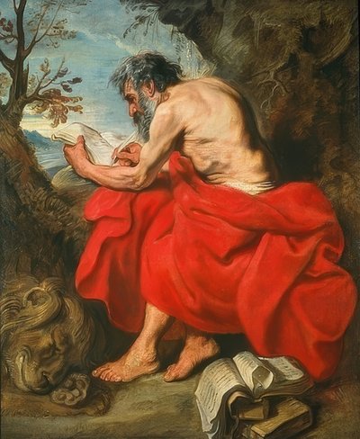 Saint Jérôme - Anthony van Dyck