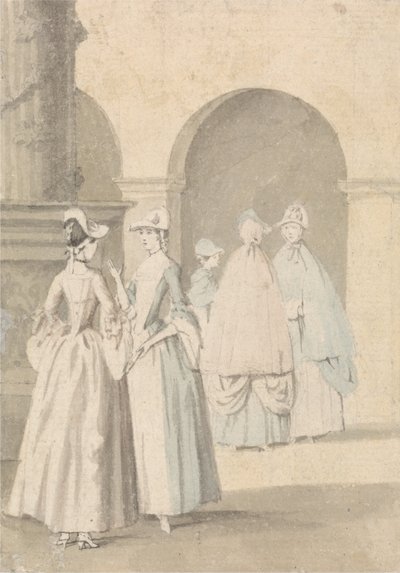 Dames à côté d