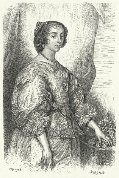 Henriette Marie de France, reine consort de Charles Ier d