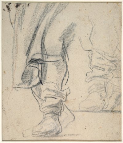 Jambes bottées d