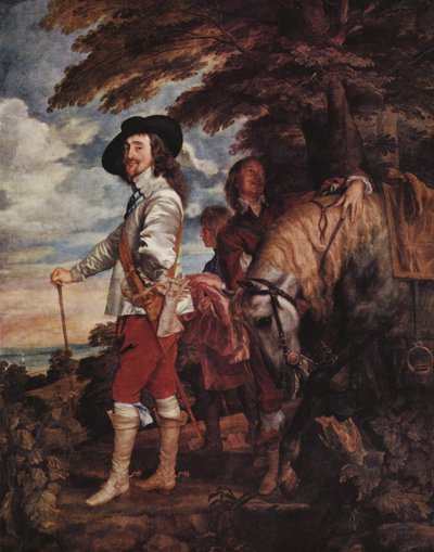 Charles Ier à la chasse - Anthony van Dyck