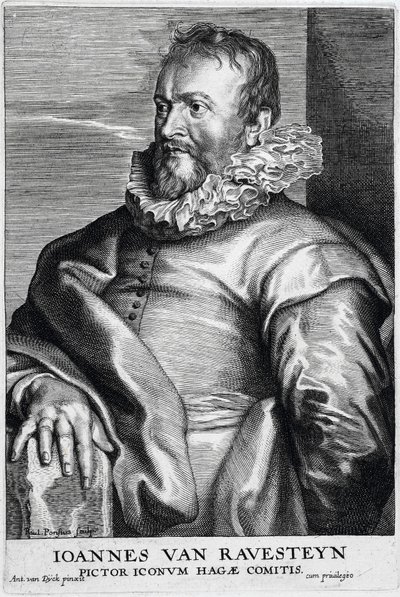 Ioannes van Ravesteyn - Pictor Iconvm Hagae Comitis - Anthony van Dyck