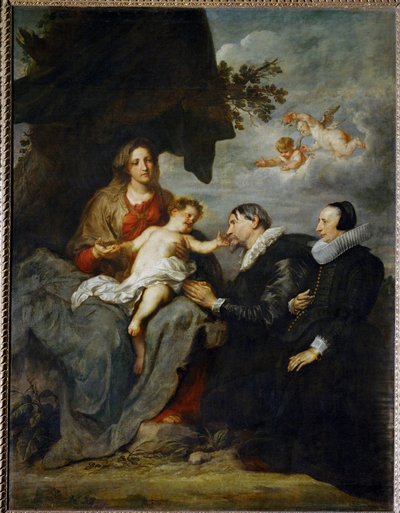 La Vierge aux donateurs … - Anthony van Dyck