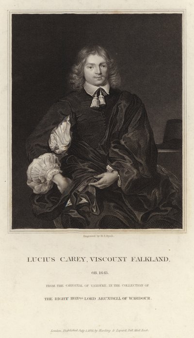 Lucius Carey, vicomte Falkland, ob 1643 - Anthony van Dyck