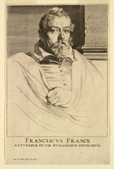 Portrait de Frans Francken, de l