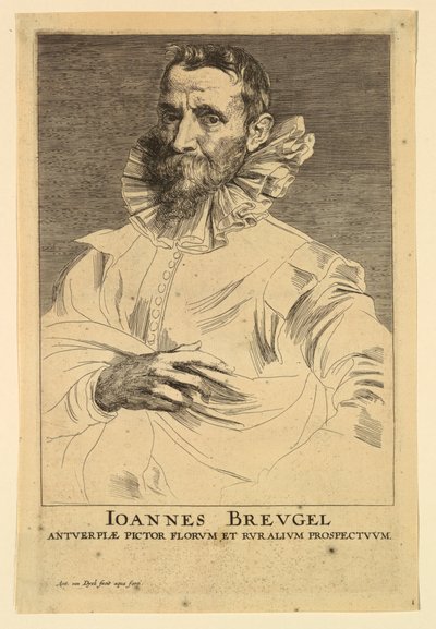 Portrait de Jan Brueghel l