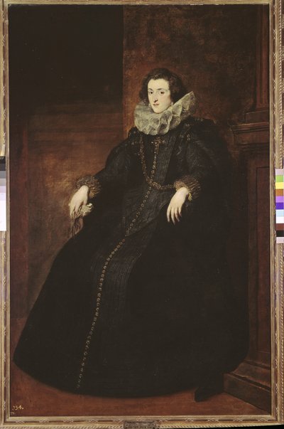 Portrait de Policena Spinola - Anthony van Dyck
