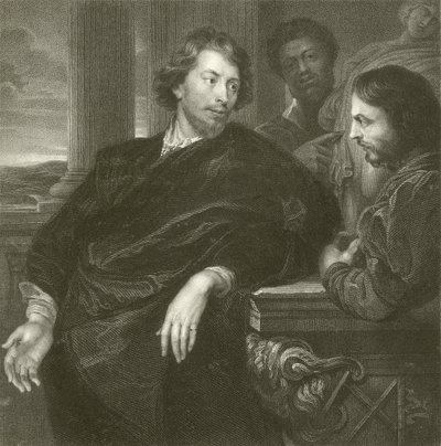 Portrait de Rubens - Anthony van Dyck